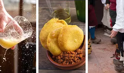 Sidra escanciada y tortillas de maíz - Qué ver y qué hacer en Oviedo y alrededores en 2023 - Blog - Buendía Tours